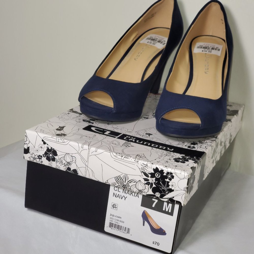 Women's open peep toe Cl NAKIA by Laundry shoes